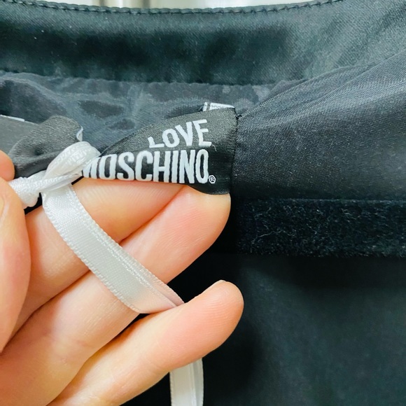 NWT Love Moschino Sequin-Embellished Cocktail Dress Size 4 - Picture 7 of 11